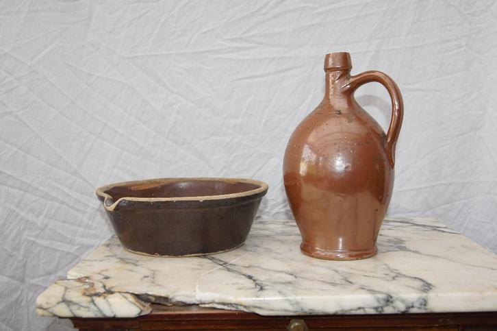 Olie ktuikje / boter bakje, Antiek en Kunst, Curiosa en Brocante, Ophalen of Verzenden