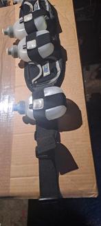 Hardloop riem met vakjes en 4 flesjes., Sport en Fitness, Fitnessmaterialen, Ophalen of Verzenden, Gebruikt, Overige typen