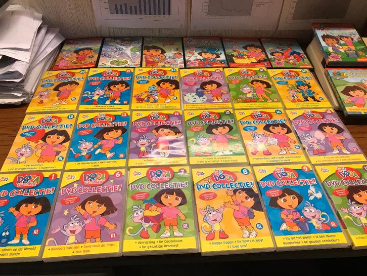 T.K. nog 24 x Dora the Explorer en 6x Go Diego Go DVD ' s, Cd's en Dvd's, Dvd's | Kinderen en Jeugd, Gebruikt, Tv fictie, Avontuur
