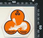 Sticker: Erdman Schmidt Buitensport - Hilversum (1), Verzenden, Zo goed als nieuw, Bedrijf of Vereniging