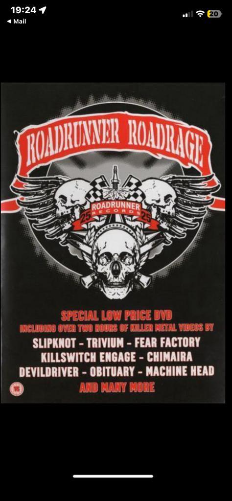Roadrunner RoadRage DVD - Metal Compilation, Cd's en Dvd's, Cd's | Hardrock en Metal, Gebruikt, Ophalen of Verzenden