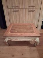Prachtige Opium Salontafel (80x70x35cm) - Massief Hout, Ophalen
