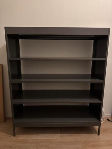 IKEA IDÅSEN Open Kast - Donkergrijs beschikbaar voor biedingen