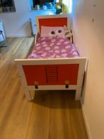 Brandweerauto Peuterbed Compleet, Kinderen en Baby's, Kinderkamer | Bedden, Ophalen, Gebruikt, 70 tot 85 cm, Minder dan 140 cm