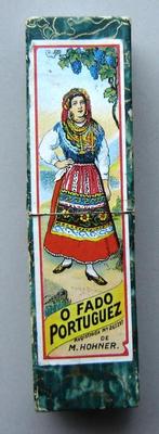 M Hohner, oude kleine Mondharmonica in origineel doosje., Muziek en Instrumenten, Ophalen of Verzenden, Zo goed als nieuw, C-mondharmonica