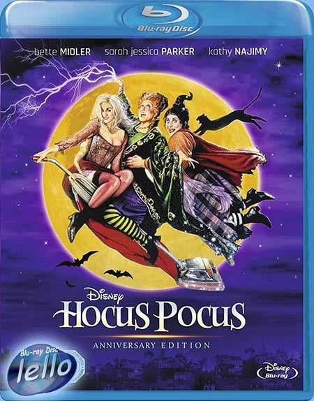 Blu-ray: Disney's Hocus Pocus (1993 Bette Midler Sarah) UKKC, Ophalen of Verzenden, Nieuw in verpakking, Humor en Cabaret