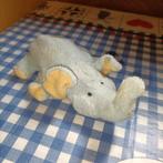 Oude Happy Horse blauw olifant knuffeltje 19 cm uit 1998, Ophalen of Verzenden, Olifant