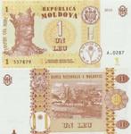 MOLDAVIE  2015 1 leu #21 UNC, Verzenden, Overige landen, Los biljet