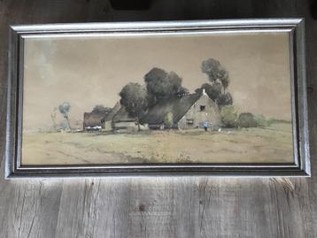 J . van  de Venne. Aquarel. beschikbaar voor biedingen