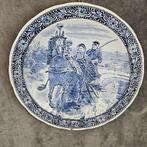 Wandbord met Paard en slee afbeelding, Ophalen of Verzenden