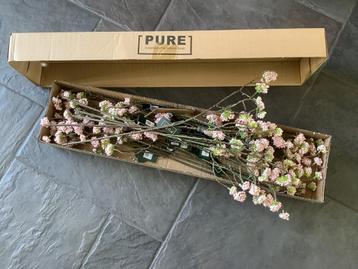 Nieuw doos met 24 kunstbliemen Calicarpa roze beschikbaar voor biedingen