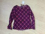 NIEUW mooie donkerrode geruite blouse maat 38, Ophalen of Verzenden, Nieuw, Maat 38/40 (M), Rood