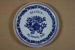 Porceleyne Fles bordje Beatrix 1938, --, Overige typen, Ophalen of Verzenden, Zo goed als nieuw