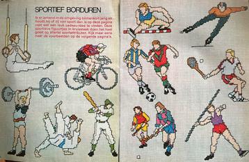 Borduurpatroon sporters beschikbaar voor biedingen