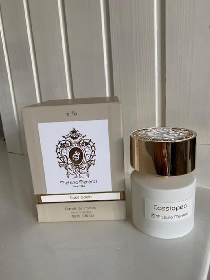 Tiziani Terenzi Cassiopea parfum 100ml. Niche., Sieraden, Tassen en Uiterlijk, Uiterlijk | Parfum, Zo goed als nieuw, Ophalen of Verzenden