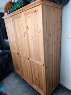 Kleding kast grenen, Huis en Inrichting, Kasten | Kledingkasten, Met plank(en), Gebruikt, 100 tot 150 cm, Ophalen of Verzenden