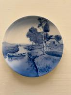 Vintage Saksen Bord met Landschap, Antiek en Kunst, Ophalen