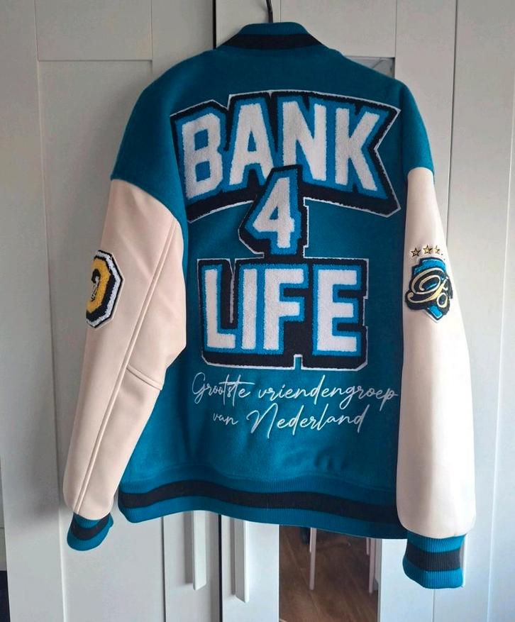 Bankzitters Ziggo Dome Jas - Limited Edition!, Kleding | Dames, Jasjes, Kostuums en Pakken, Zo goed als nieuw, Blauw, Ophalen of Verzenden