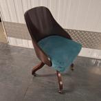 Geen Antieke of Vintage maar RETRO bureaustoel Stoel, Ophalen, Zo goed als nieuw, Groen, Bureaustoel