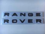 Range Rover embleem logo letters Hoogglans Zwart + Mal, Verzenden