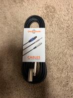 Microfoon kabel XLR Gear4Music 6 mtr., Audio, Tv en Foto, Audiokabels en Televisiekabels, Ophalen of Verzenden, Zo goed als nieuw