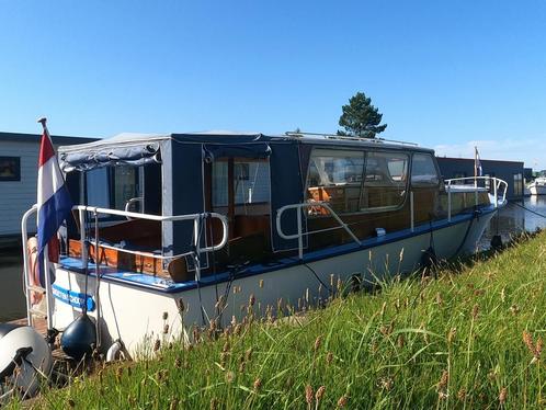 Dolman ijsselmeerkruiser, 10.70m, Watersport en Boten, Motorboten en Motorjachten, Gebruikt, Staal, 9 tot 12 meter, Diesel, Binnenboordmotor