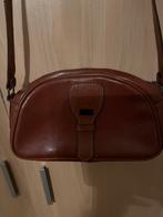 Klein leren tasje, Ophalen of Verzenden, Zo goed als nieuw, Bruin