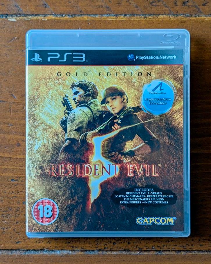 Resident Evil 5 Gold game voor PS3 in uitstekende staat, Spelcomputers en Games, Games | Sony PlayStation 3, Zo goed als nieuw