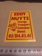Eddy nuyts transport/fourage, Ophalen of Verzenden, Zo goed als nieuw
