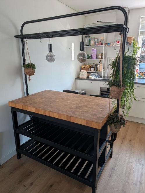 IKEA Vadholma, Huis en Inrichting, Keuken | Keukenelementen, Zo goed als nieuw, 100 tot 150 cm, 50 tot 100 cm, 75 cm of meer, Bruin