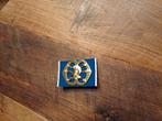 Baretembleem regiment Verbindingsdienst koninklijke landmach, Ophalen of Verzenden, Landmacht, Nederland, Embleem of Badge