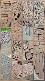 ✅️🧱OUD GEBAKKEN WAALTJES, DIKFORMATEN EN KEIFORMATEN, Ophalen of Verzenden, Gebruikt, Keramiek, Klinkers