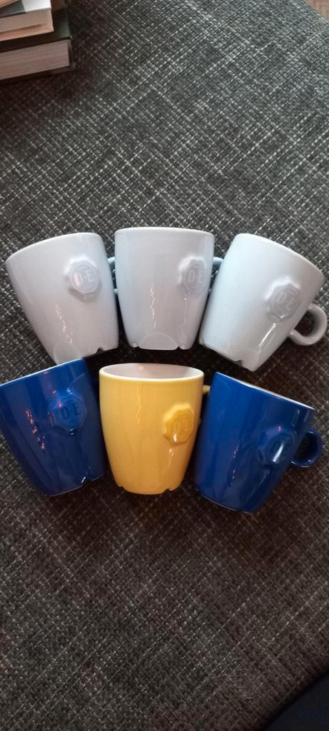 6 MOSA ROYAL RAYA MOKJE/KOPJE NICOLAI CARELS DOUWE EGBERTS, Huis en Inrichting, Keuken | Servies, Nieuw, Kop(pen) en/of Schotel(s)