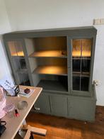 vintage kast, Huis en Inrichting, Kasten | Vitrinekasten, Ophalen of Verzenden, Gebruikt, 25 tot 50 cm