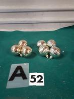 52/a kunststof kerstballen zilver 7 stuks, Ophalen of Verzenden