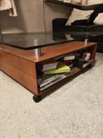 Salontafel met wielen, Huis en Inrichting, Ophalen, 50 tot 100 cm, 50 tot 75 cm, 50 tot 100 cm