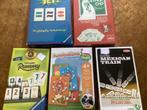 Leuke spellen: SET, Rummy, Jumbolino, Stap op, Mex. Train, Ophalen of Verzenden, Zo goed als nieuw
