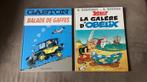 H.C covers Guust Flater & Asterix , beide in het Frans, Boeken, Meerdere stripboeken, Ophalen of Verzenden, Zo goed als nieuw