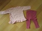 Name it + Zeeman set maat 68 - broek + shirt, Meisje, Ophalen of Verzenden, Setje, Name it + Zeeman