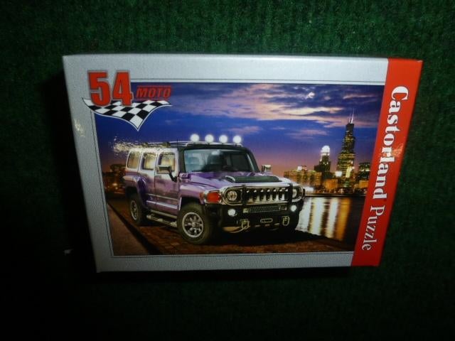 NIEUW Castorland puzzel Hummer H3 paars 54 stukjes, Ophalen of Verzenden, Meer dan 50 stukjes, Nieuw, 4 tot 6 jaar