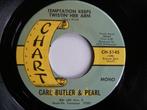 Single Carl Butler & Pearl - Temptation Keeps Twistin Her Ar, 7 inch, Single, Ophalen of Verzenden, Zo goed als nieuw