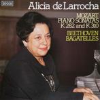 Alicia De Larrocha – Mozart Piano Sonatas Decca SXL, Cd's en Dvd's, Vinyl | Klassiek, Kamermuziek, Zo goed als nieuw, Classicisme