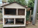 Mooi groot konijnenhok, Dieren en Toebehoren, Knaagdieren en Konijnen | Hokken en Kooien, Ophalen, 90 cm of meer, Hok, 110 cm of meer