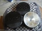 Oldtimer 2 Bosch verstralers met Covers Rallye diameter 22cm, Gebruikt, Ophalen of Verzenden