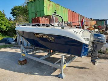 Topcraft 495 met 15pk Yamaha  beschikbaar voor biedingen