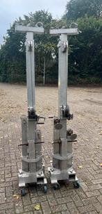 Wind-up statieven aluminium ong. 4m hoog, Ophalen of Verzenden, Gebruikt, Licht