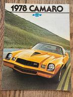 Chevrolet Camaro 1978 brochure, Ophalen of Verzenden, Zo goed als nieuw, Chevrolet