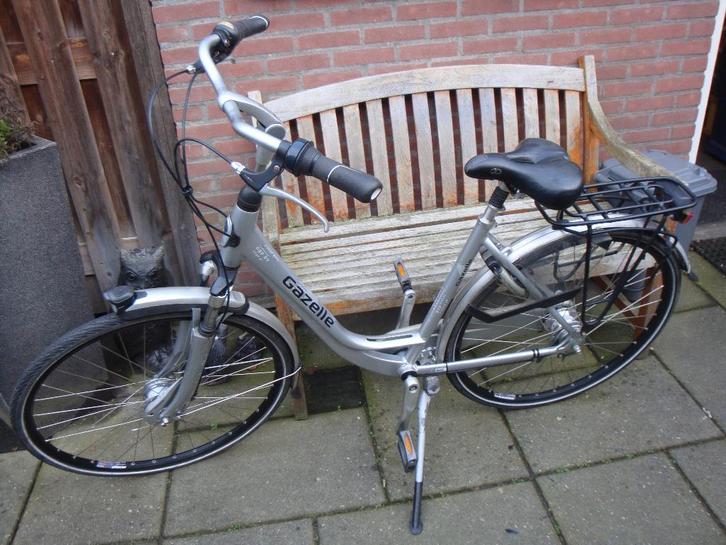 zgan gazelle orange  damesfiets 49+5 cm8V €200 vaste prijs, Fietsen en Brommers, Fietsen | Dames | Damesfietsen, Zo goed als nieuw