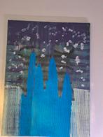 Abstract Acryl Schilderij op Canvas, Ophalen of Verzenden