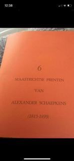 6 stuks Maastrichtse prenten van Alexander Schaepkens, Ophalen of Verzenden, Zo goed als nieuw
